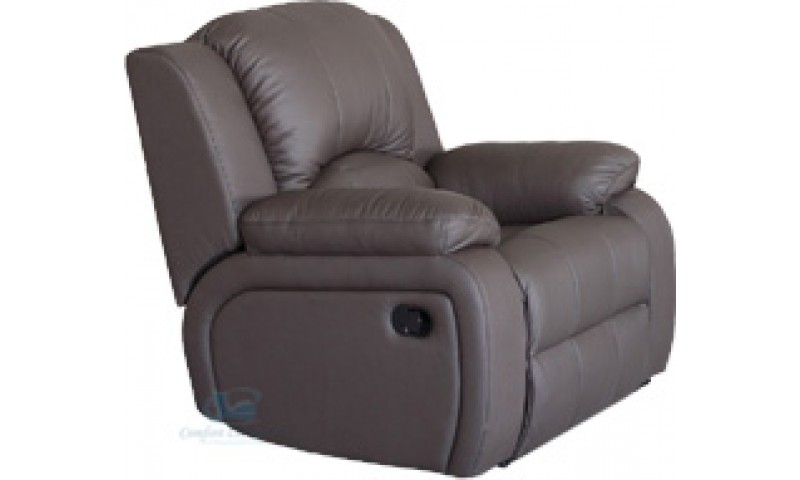 APOLLO RECLINER CHAIR IN FULL GENUINE THICK LEATHER